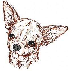 Dogs Embroidery Design 5 Dogs Embroidery Design 5